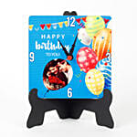 Personalised Birthday MDF Table Clock