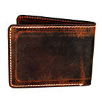 Vintage Leather Bi Fold Wallet