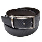 Mens Genuine Leather Reversible Formal Belt