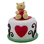 Teddy Cake For Valentines Day