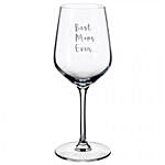 Personalised Wine Glass for Mom