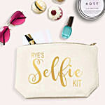 Personalised Selfie Kit Make Up Pouch