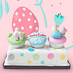 Belgian Chocolate Easter Cupcakes 3 Pcs