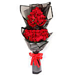 50 Luxurious Red Roses Bouquet