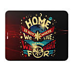 Marvel Home Is Not Where We Live Mouse Pad