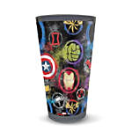 Marvel Avengers Logos Latte Glass
