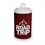 Travel Road trip Ceramic Jar