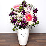 Colourful Beautiful Flower Vase