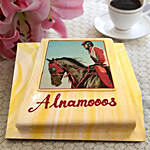 Horse Racing Photo Cake