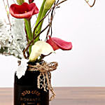 Graceful Calla Lilies Vase