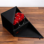 Red Roses In Folding Box