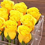 Sunshine Yellow Rose Box