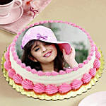 Heavenly Photo Cake Eggless 3 Kg Pineapple Cake