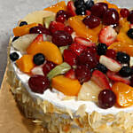 Eggless Fresh Fruit Fantasy Half Kg