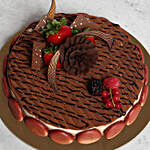 Luscious Triple Chocolate Cake 4 Portion