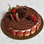 Luscious Triple Chocolate Cake 8 Portion