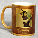 Personalised Golden Anniversary Mug
