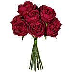 Bunch Of Artificial Red Roses