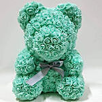 Artificial Roses Turquoise Teddy