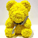 Artificial Roses Yellow Teddy