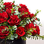 30 Red Roses Box Arrangement