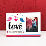 Personalised Love Birds Photo Frame