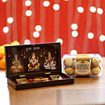 Diwali Pooja Box & Ferrero Rocher