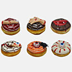 Delicious Halloween Donuts 6Pcs