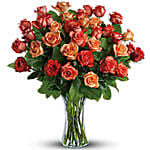 Peach Love Roses Arrangement