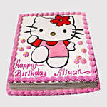 Adorable Hello Kitty Vanilla Cake