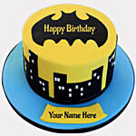 Batmans City Truffle Cake