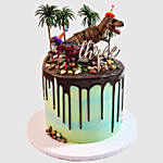 Designer Dinosaur Vanilla Cake