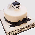 Designer Fondant Ring Truffle Cake