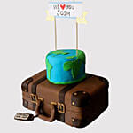 Designer Travel The World Truffle Cake