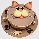 Grandpa Cat Truffle Cake