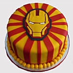 Iron Man Truffle Cake