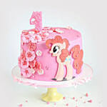 My Little Pony Pinkie Pie Vanilla Cake