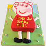 Peppa Pig Truffle Cake