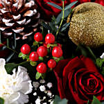 Christmas Themed Floral Bouquet