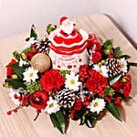 Christmas Wishes Flower Arrangement