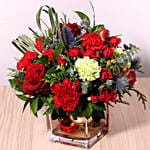 Decorative Xmas Floral Vase