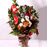 LED Lights Festive Flower Bouquet