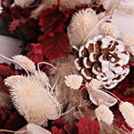 Elegant Dry Flowers Wreath