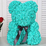 Artificial Roses Teddy Dark Turquoise