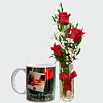 Lovable Roses and Personalised Mug