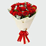 Sweet Red Roses and Personalised Mug