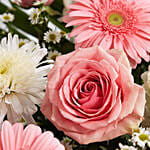 Luxurious Pink N White Flower Arrangement