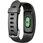 Black Fitness Tracker With OLED Screen