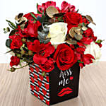 Romantic Flowers with Toblerone Chocolates