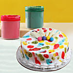 Special Holi Cake Eggless